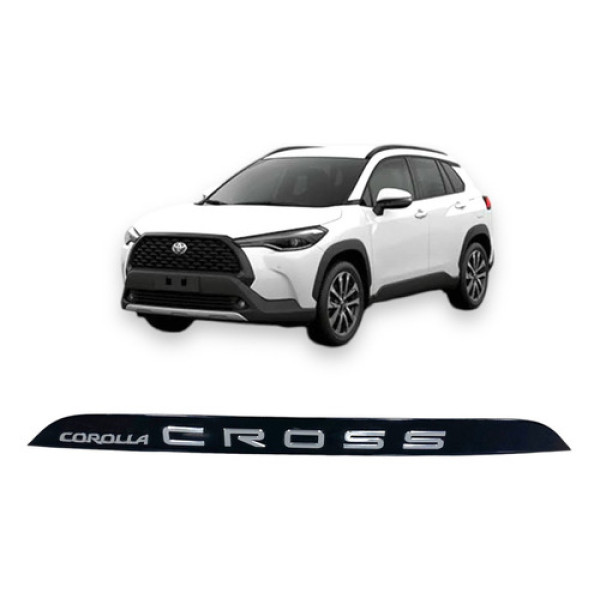Moldura Tampa Traseira Corolla Cross 2024 C/ Detalhe