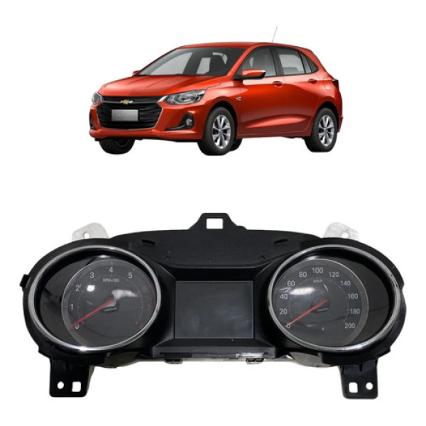 Painel De Instrumentos Gm Onix Turbo Ltz 2024 26378860 Cinza