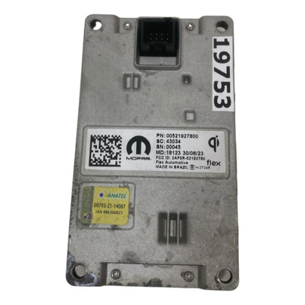 Modulo Carregador Indução Fiat Strada 2023 00521927800