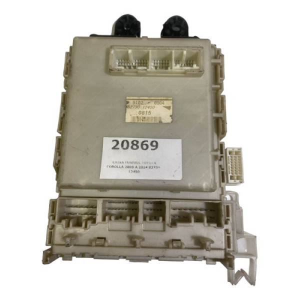 Caixa Fusivel Toyota Corolla 2009 A 2014 82730-12450
