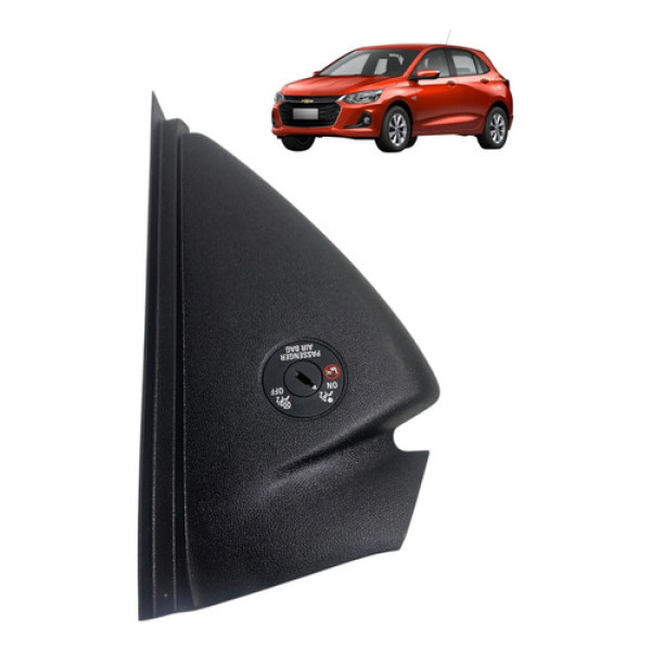 Moldura Direita Painel Gm Onix 2023 26309540 Preto