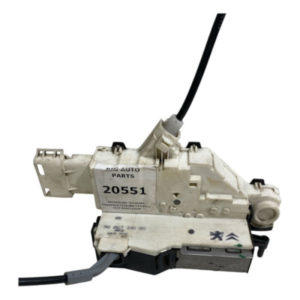 Fechadura Traseira Esquerda Citroën C4 Hatch 2013 9686733680