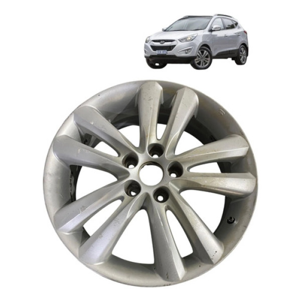 Roda De Liga Aro 18 Hyundai Ix35 2015 2* Cinza