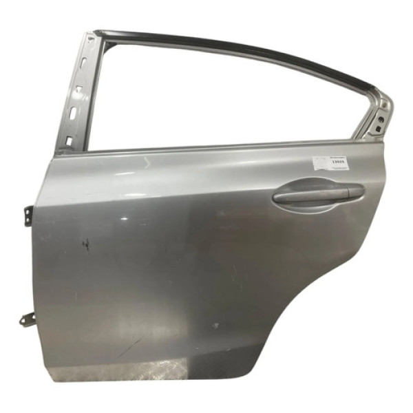 Porta Traseira Esquerda Honda Civic G9 2012/16 Traseira Esquerdo Cinza