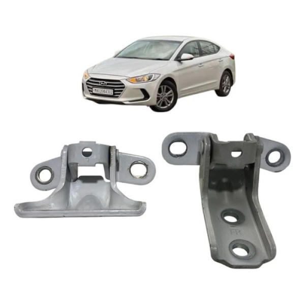 Par Dobradiça Porta Traseira Esquerda Hyundai Elantra 2017