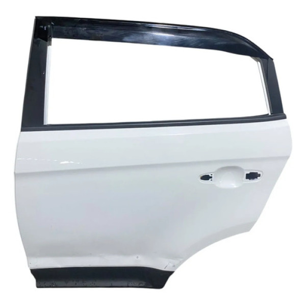 Porta Traseira Esquerda Hyundai Creta 2018  ( C/detalhe ) Traseira Esquerdo Branco