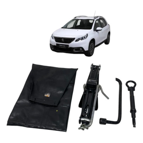 Kit Estepe Triangulo/macaco/chave Roda Peugeot 2008 2020