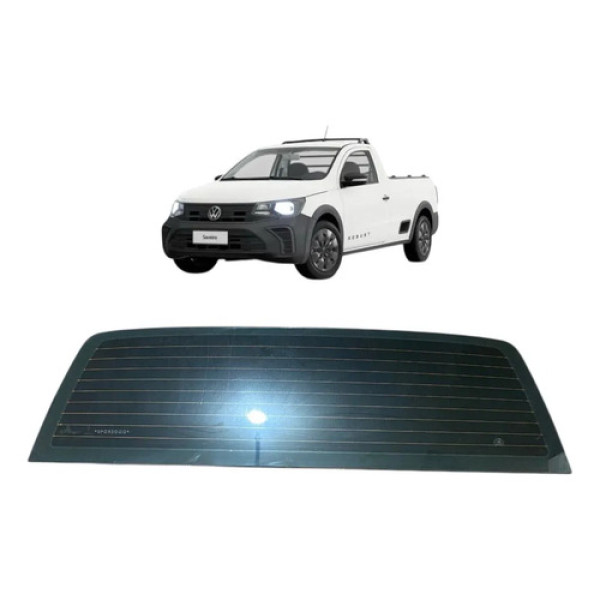 Vidro Vigia Traseiro Vw Saveiro Cd 2025