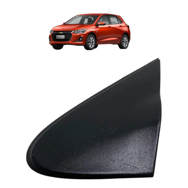 Moldura Externa Retrovisor Esquerdo Gm Onix 2023 26224656 Preto