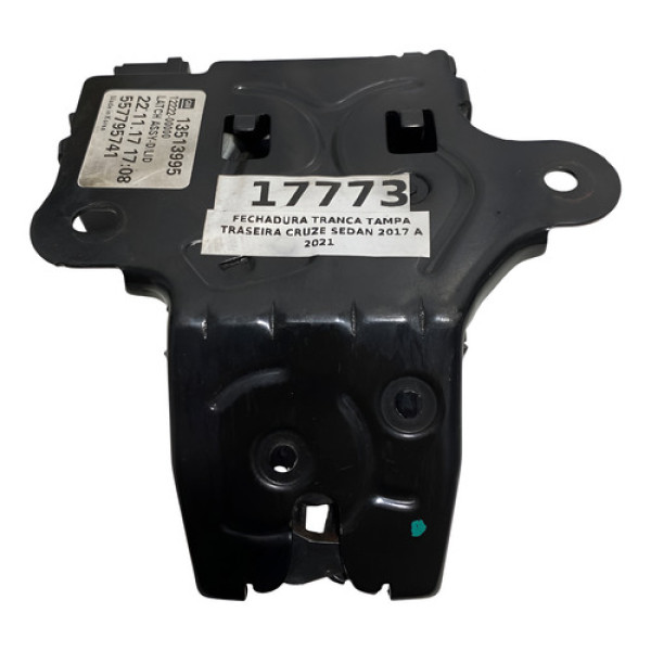 Fechadura Tranca Tampa Traseira Cruze Sedan 2017 A 2021
