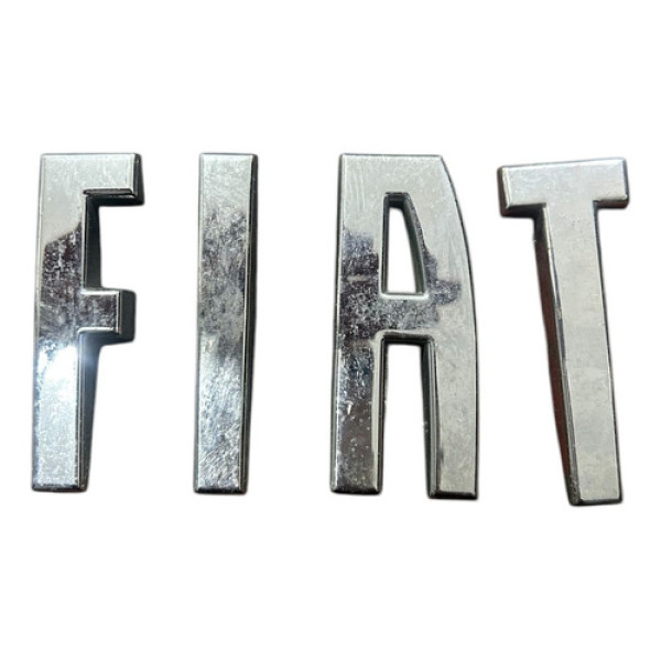 Letras Tampa Traseira Cromadas Fiat Cronos