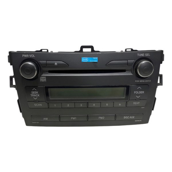 Radio Toyota Corolla 2009/2014 8612002e90