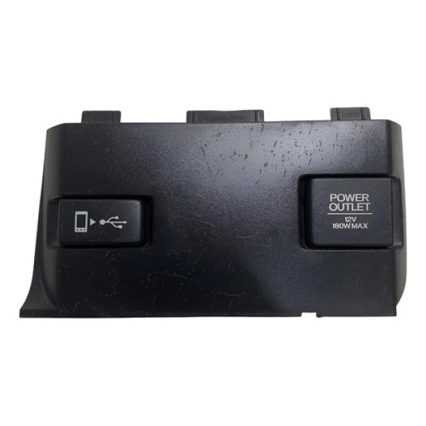 Moldura Tomada 12v Honda Civic G10 2018 77240tem