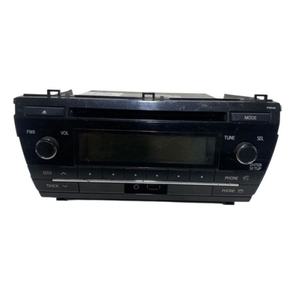 Rádio Som Original Toyota Corolla 2016 8612002j00