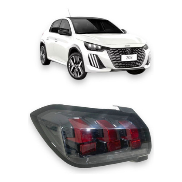 Lanterna Traseira Esquerda Peugeot 208 2020 A 2024 Original