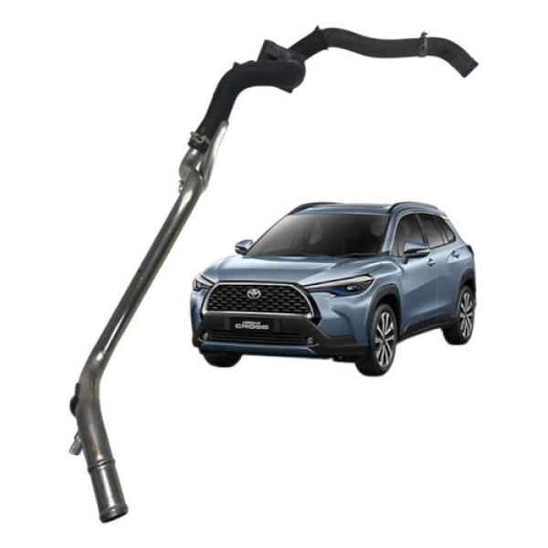 Mangueira Refrigeração Cambio Corolla Cross Hybrid 2023 Prateado