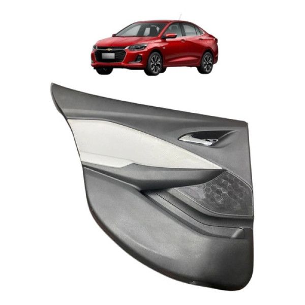 Forro Porta Traseira Esquerda Gm Onix Premier Sedan 2023 Cinza