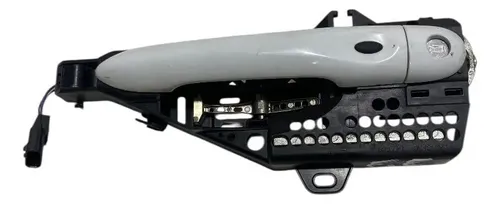 Maçaneta Externa Dianteira Esquerda Renault Captur 2018 Branca Dianteira