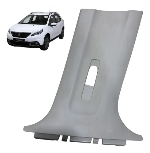 Moldura Direita Coluna Cinto Peugeot 2008 2020 98010597 Branca
