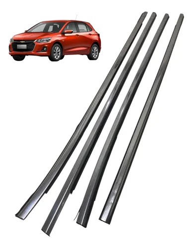 Jogo Pestana Cromada Externa Gm Onix Hatch 2020