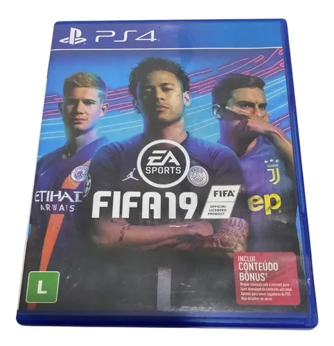 Jogo Mídia Física Fifa 19 - Ps4