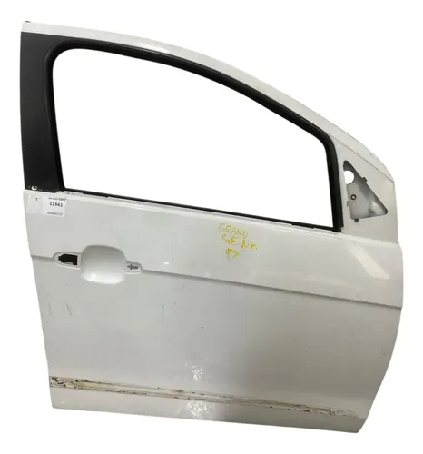 Porta Dianteira Direita Fiat Grand Siena 2013 Dianteira Direita Branco