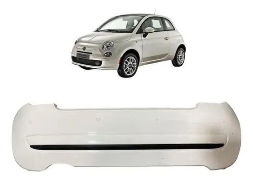 Parachoque Traseiro Fiat 500 2012