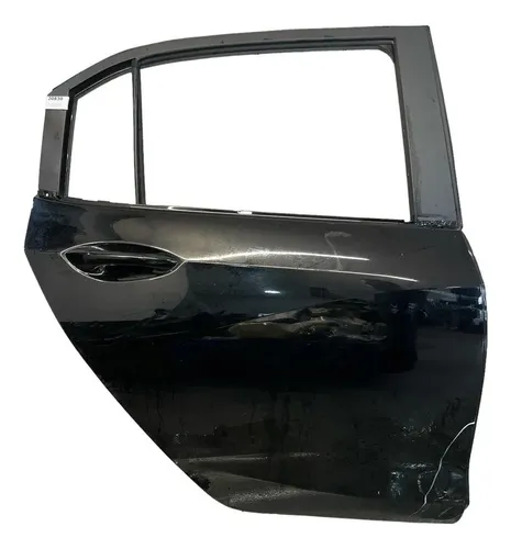 Porta Traseira Direita Gm Onix 2021/2025 C/detalhe Traseira Direito Preto