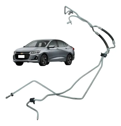 Par Mangueira Óleo Cambio Automatico Gm Onix Turbo 2020 Prateado