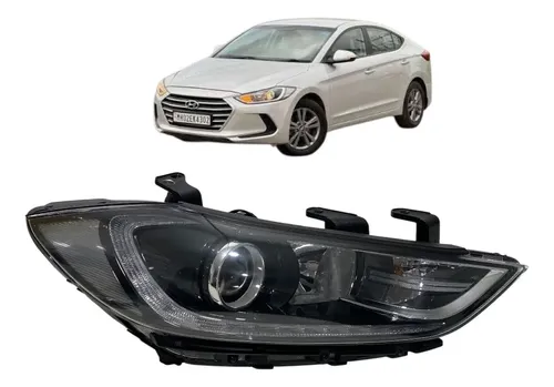 Farol Direito Led Hyundai Elantra 2017 Direito/passageiro