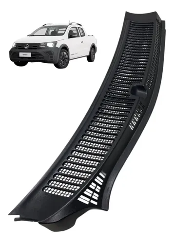 Grade Direita Churrasqueira Vw Saveiro Robust 2025 5u1819404 Preto Fosco