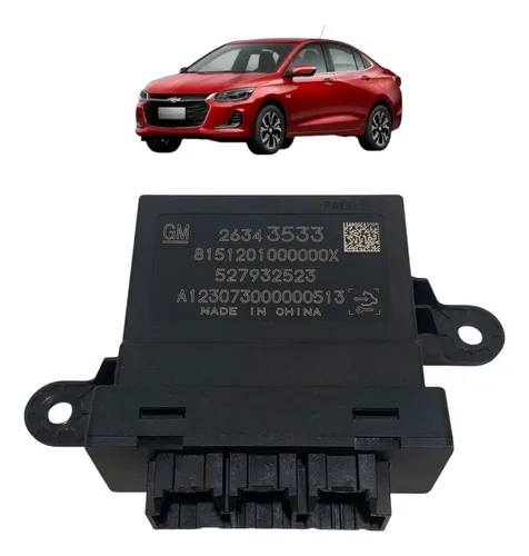 Módulo Sensor Estacionamento Gm Onix Plus 2023 26343533 Preto