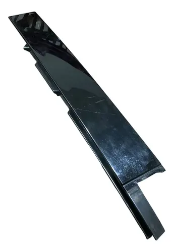 Moldura De Porta De Coluna Black Piano T-cross 2021  Preto